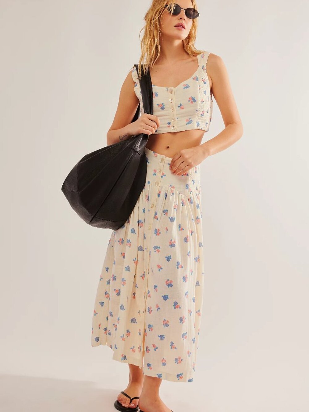 Free People Iris Corset Set